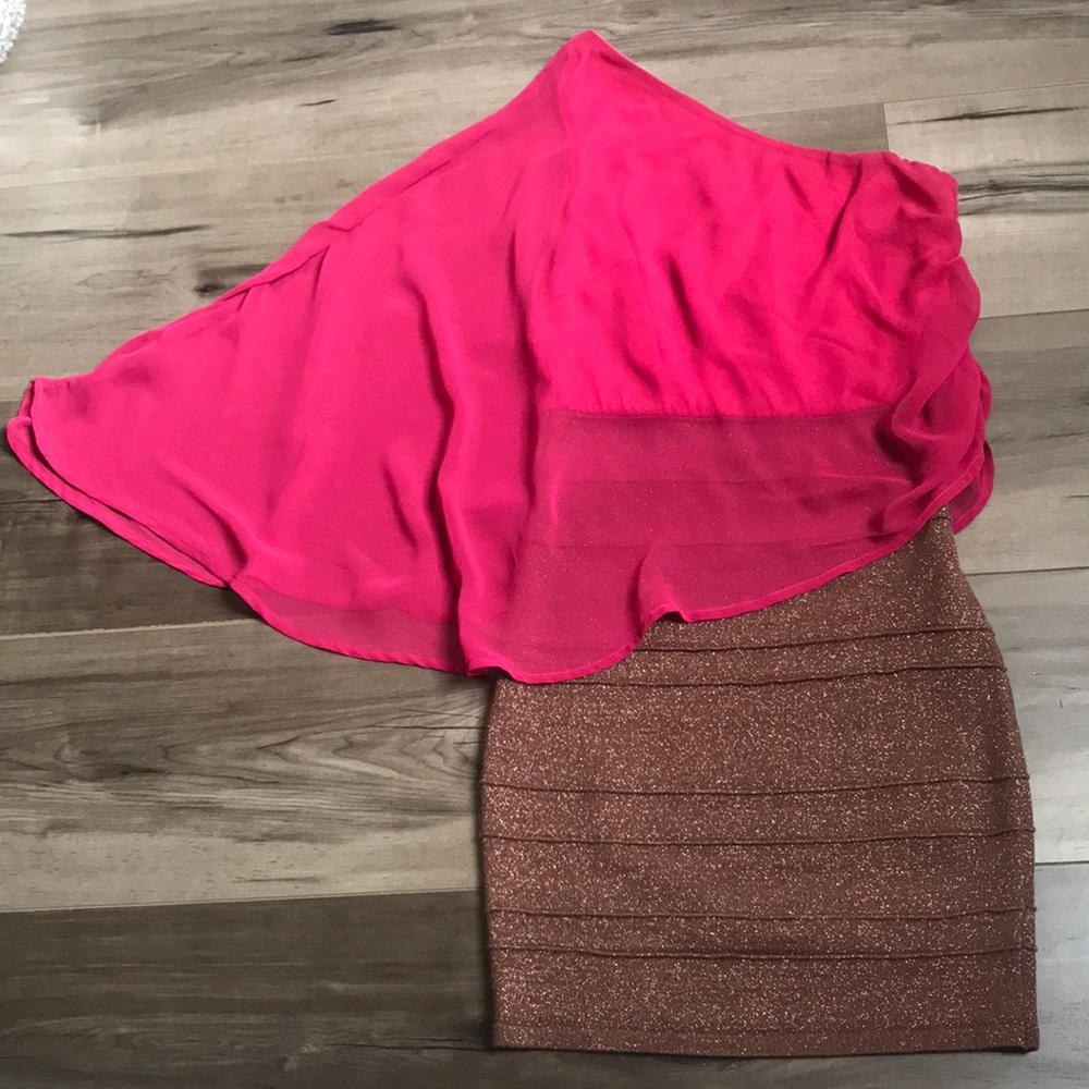 Wow Couture one shoulder dress